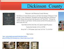 Tablet Screenshot of dickinsoncountymuseum.org
